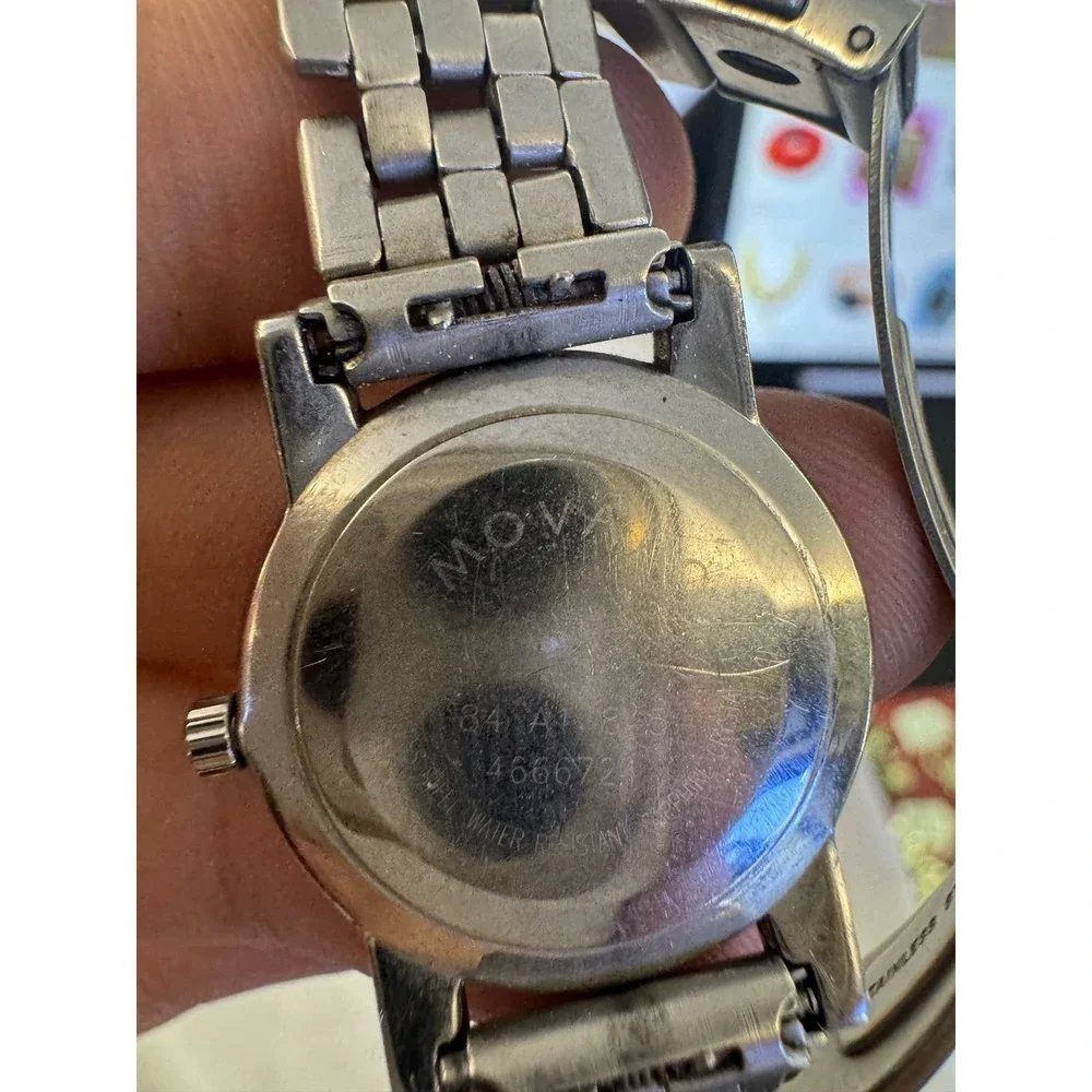 Movado 25MM Museum Classic Silver Watch